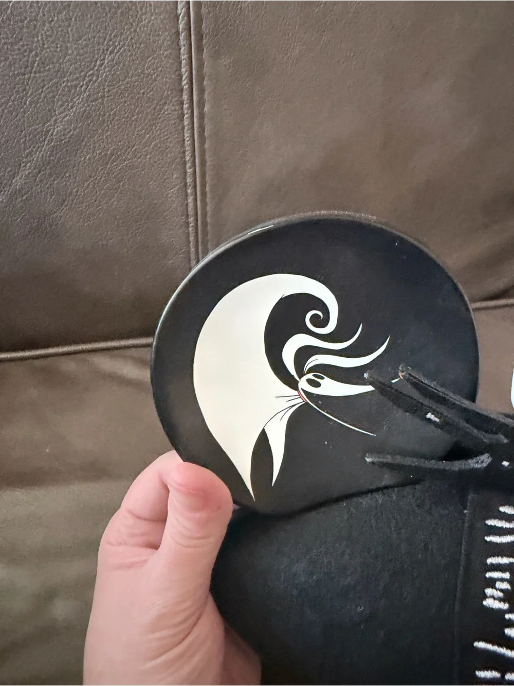 Disney Jack Skellington Ear Hat - Black and White
